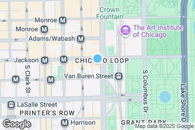 Map image of the property - 310 S Michigan Ave