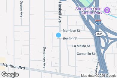 Map image of the property - 4857 Haskell Ave