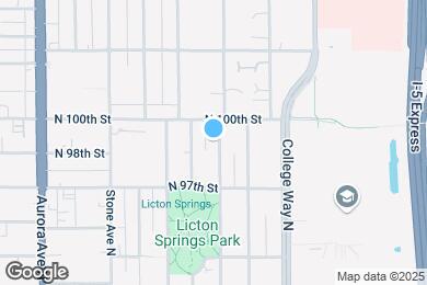 Map image of the property - 9741 Densmore Ave N