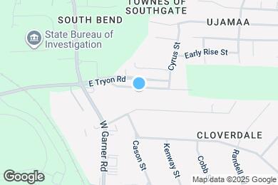 Map image of the property - 3750 Burtons Barn St