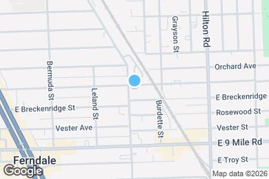 Map image of the property - 528 E Cambourne St