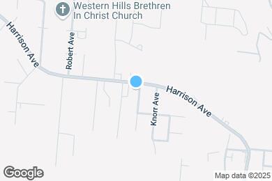 Map image of the property - 2101 Harrison Ave
