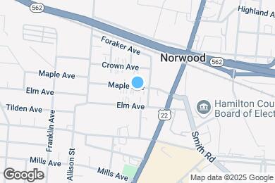 Map image of the property - 2065 Maple Ave