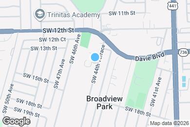 Map image of the property - 1431 SW 44th Terrace
