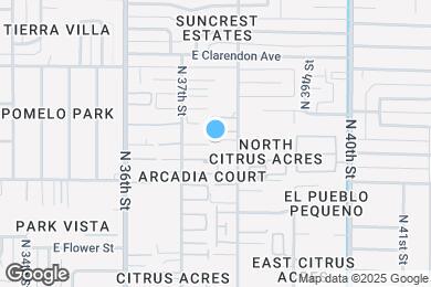 Map image of the property - 3440 N 38th St