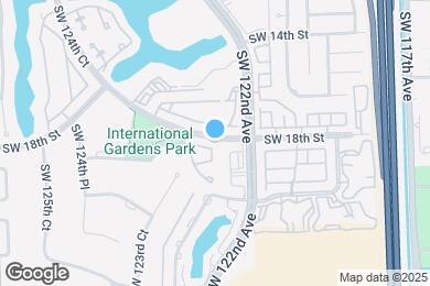 Map image of the property - 12245 SW 18th Terrace-C C