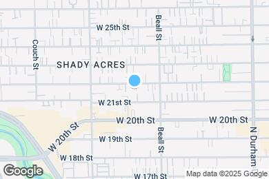 Map image of the property - 1126 W 22nd St