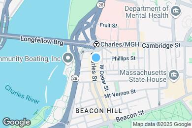 Map image of the property - 127 Charles St