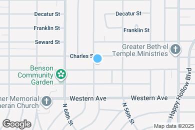 Map image of the property - 1407 N 58th St