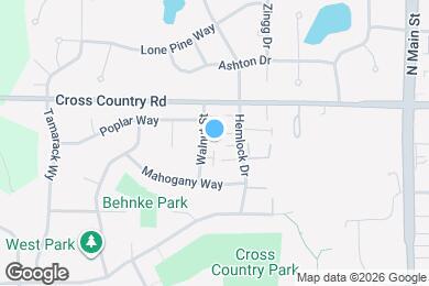 Map image of the property - 899 Walnut St