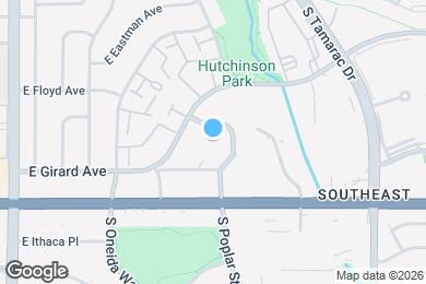 Map image of the property - 3450 S Poplar St