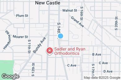 Map image of the property - 716 S 14th St