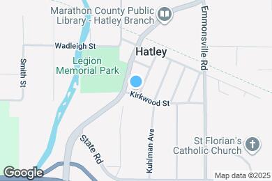 Map image of the property - 208 Kirkwood St
