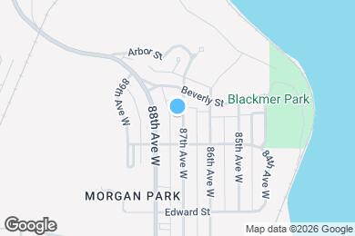 Map image of the property - 961 87th Ave W