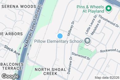 Map image of the property - 8505 Shoal Creek Blvd