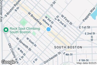 Map image of the property - 387 W Broadway