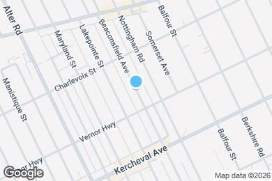 Map image of the property - 1333 Beaconsfield Ave