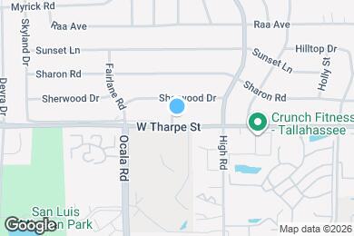 Map image of the property - 1734 W Tharpe St