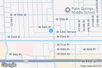 Map image of the property - 1255 W 53rd St