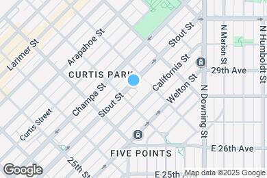 Map image of the property - 2828 Stout St