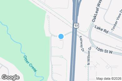 Map image of the property - 646 Blue Karner Dr