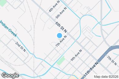Map image of the property - 427 7th Ave N