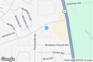 Map image of the property - 1478 Carriage Ln