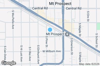 Map image of the property - 119 S Pine St