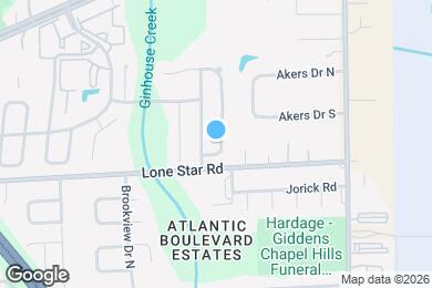 Map image of the property - 1126 Brookwood Bluff Rd E