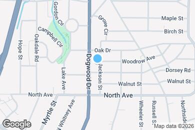 Map image of the property - 3189 Jackson St