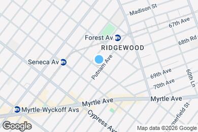 Map image of the property - Room in Shared 4 bed/2 bath home in Ridgewood