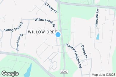 Map image of the property - 964 Willow Creek Dr