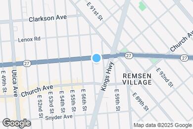 Map image of the property - 91 E 57th St