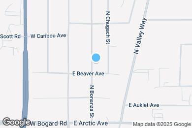 Map image of the property - 305 N Bonanza St