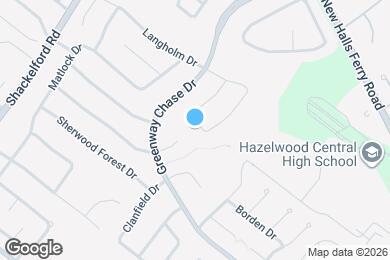 Map image of the property - 1353 Green Pasture Dr
