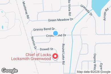 Map image of the property - 695 Cross Wind Dr