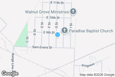 Map image of the property - 814 G St