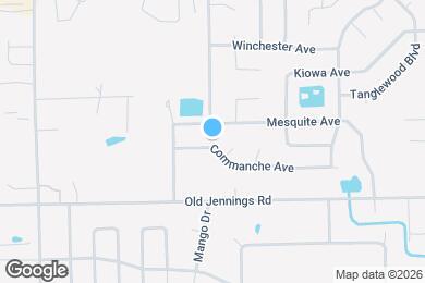 Map image of the property - 2816 Commanche Ave