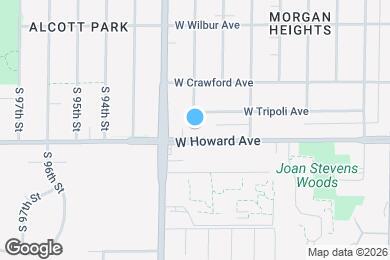 Map image of the property - 9038 W Howard Ave