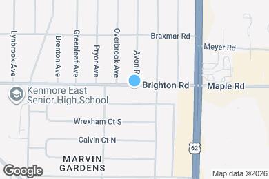 Map image of the property - 1257 Brighton Rd