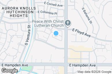Map image of the property - 18345 E Flora Dr