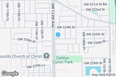 Map image of the property - 11101 SW 225th Ter