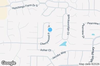 Map image of the property - 256 Cherrywood Parc Dr
