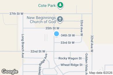 Map image of the property - 3425 34th St W