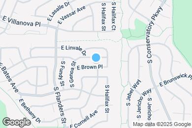 Map image of the property - 19897 E Brown Pl