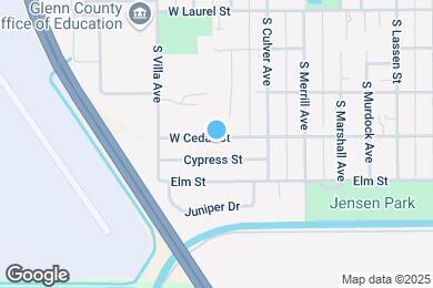 Map image of the property - 1030 W Cedar St