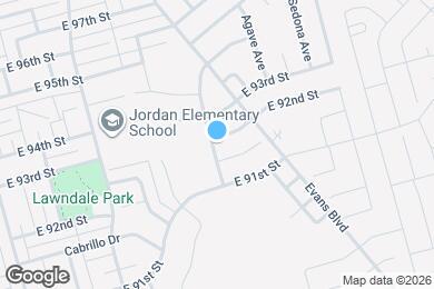 Map image of the property - 800 E 92nd St