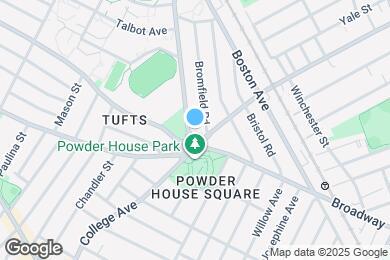 Map image of the property - 145 College Ave