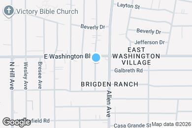 Map image of the property - 1316 N Dominion Ave