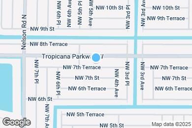 Map image of the property - 427 NW 7th Terrace